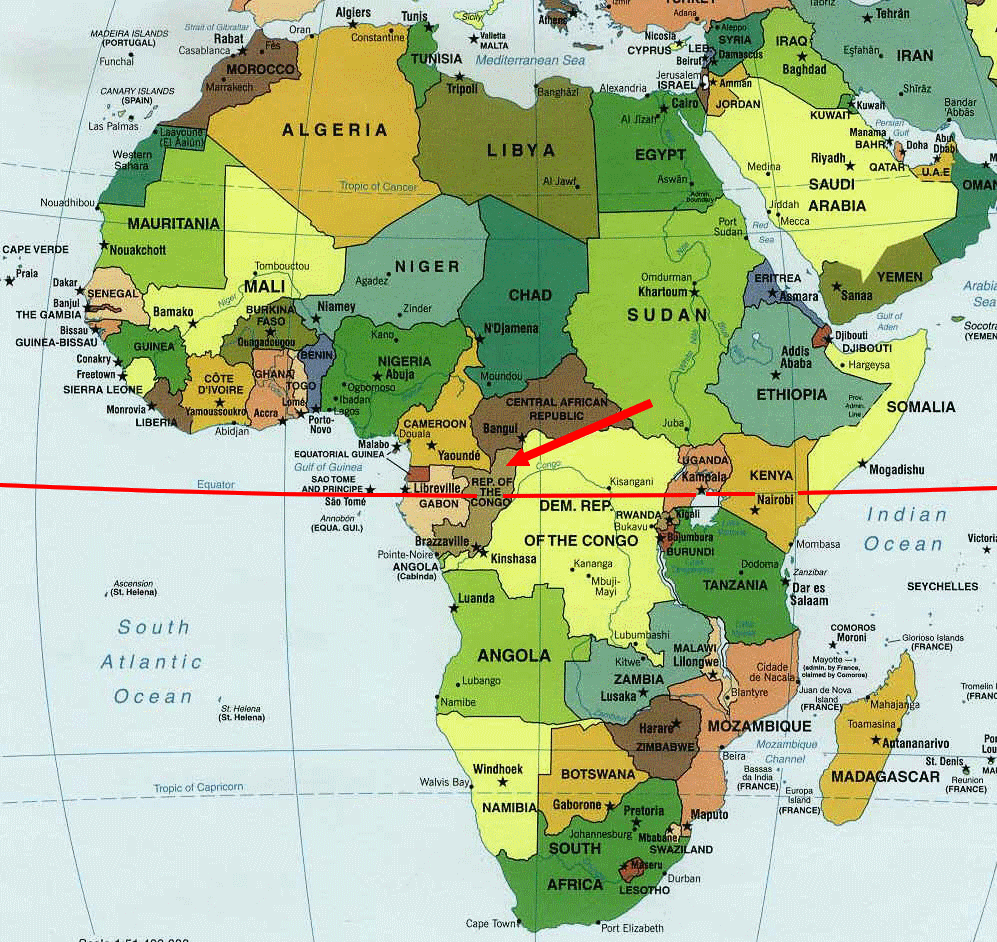 congo carte afrique