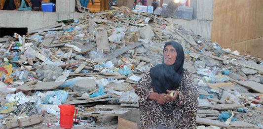 Camp de déplacés à Erbil